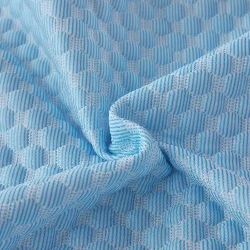 Summer Cooling Pillowcase Solid Color Ice Bean Pillow Cover For Cool Breathable Sleep 48x74cm No P 2