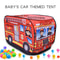 Childrens Fire Truck Play Tent Indoor And Outdoor Kids Car Tent House With Sunroof 0