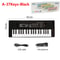 37 Keys Kids Electronic Piano Keyboard With Microphone Educational Musical Toy For Boys And Girls 12