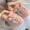 Cozy Cartoon Plush Sheep Slippers Warm Winter Indoor Cotton Slippers For Men Women 8