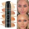 8Color Liquid Foundation Waterproof Korean Makeup Base With Full Coverage Concealer 4