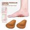 Orthotic Leather Arch Support Insoles Flat Foot Corrector Cushion Inserts For Men And Women 3
