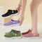 2025 Summer Womens Mesh SlipOn Slippers Casual Breathable HalfSupport Shoes 1
