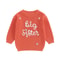 Big Sister Little Sister Matching Embroidered Knit Sweater Set Warm FallWinter Toddler Sweatshirt 8
