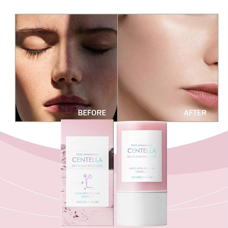 Centella Clay Mask Stick Hydrating Pore Minimizer Brightening Skincare 2