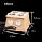 Natural Bamboo Moxibustion Box Traditional Moxa Therapy Burner For Pain Relief Acupuncture Body M 10
