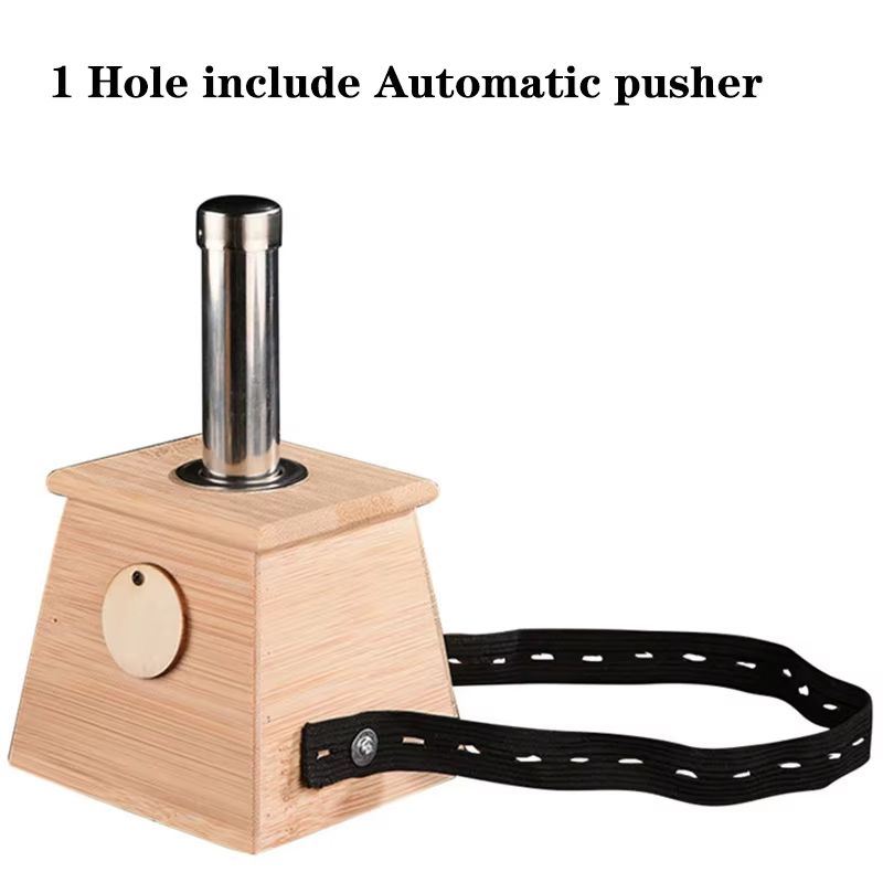Natural Bamboo Moxibustion Box Traditional Moxa Therapy Burner For Pain Relief Acupuncture Body M 12