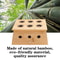 Natural Bamboo Moxibustion Box Traditional Moxa Therapy Burner For Pain Relief Acupuncture Body M 1