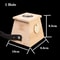 Natural Bamboo Moxibustion Box Traditional Moxa Therapy Burner For Pain Relief Acupuncture Body M 7