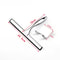 Stainless Steel Shower Squeegee With Hook StreakFree Bathroom Mirror Glass Cleaning Tool 6