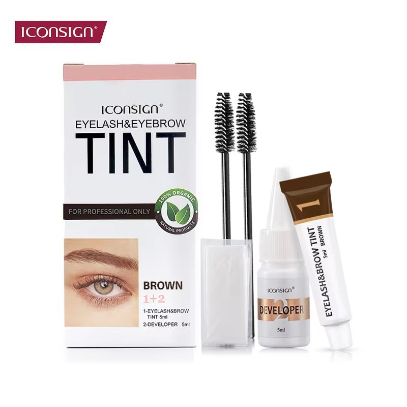 ICONSIGN Professional Eyebrow Tint Kit Eyelash Dye LongLasting Color And SalonQuality Results At 0