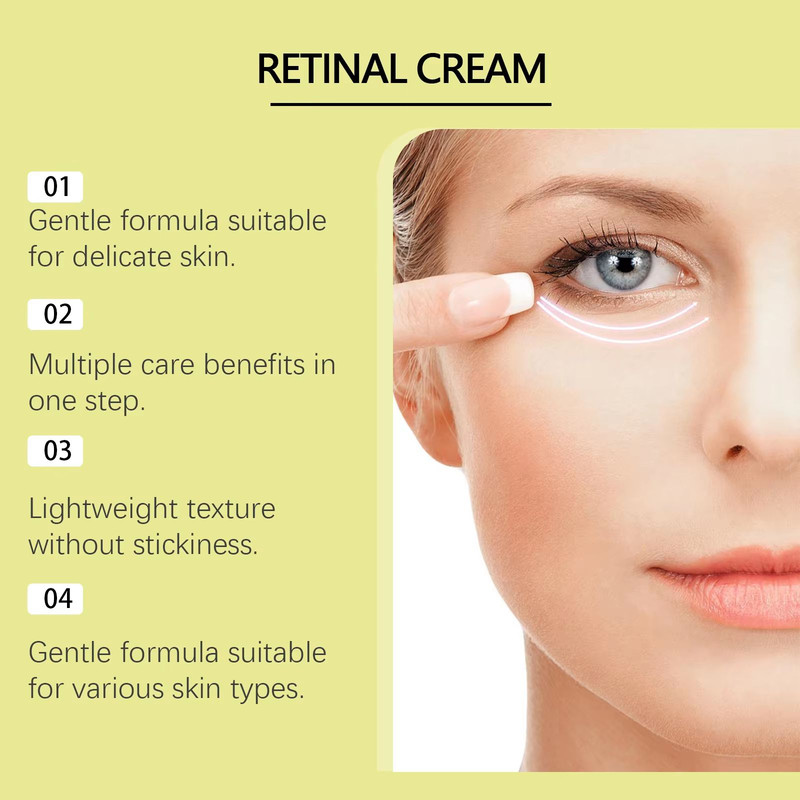 Advanced Retinol Cream Hydrating AntiAging Face Moisturizer For Wrinkles Fine Lines Firmness 1