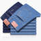 Summer Thin Elastic Waist Cotton Straight Casual Mens Pants 0