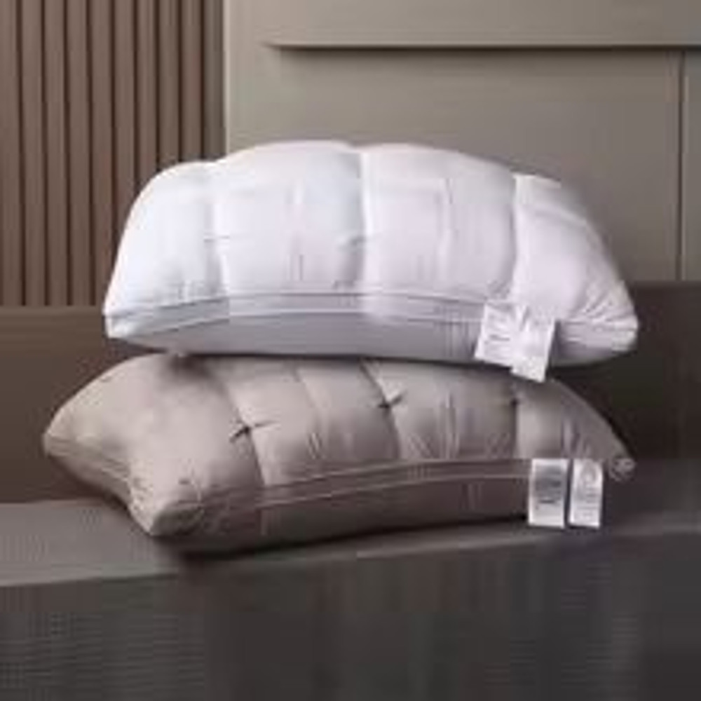 5Star Hotel Quality Pillow High Loft Neck Support Cushion For Deep Sleep AllSeason Comfort 2