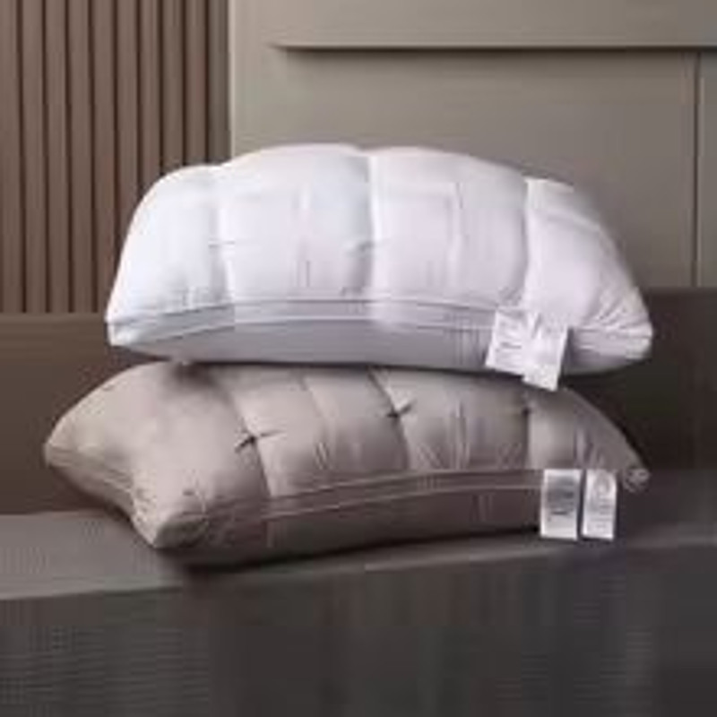 5Star Hotel Quality Pillow High Loft Neck Support Cushion For Deep Sleep AllSeason Comfort 2