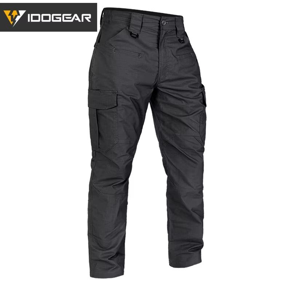 Mens Flex Tactical Cargo Pants Lightweight Stretch Work Outdoor Hiking Trousers 6