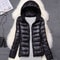 UltraLight Womens Puffer Jacket Plus Size 5XL7XL Packable Hooded Down Coat For Spring Autumn 2