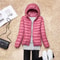 UltraLight Womens Puffer Jacket Plus Size 5XL7XL Packable Hooded Down Coat For Spring Autumn 13