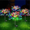 8Mode Solar Powered Garden Globe Light Dandelion Fireworks LED Lawn Lamp For Outdoor Landscape And 0