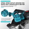 165mm Electric Circular Saw With Brushless Motor MultiAngle Cutting Compatible With Makita 18V Batt 2