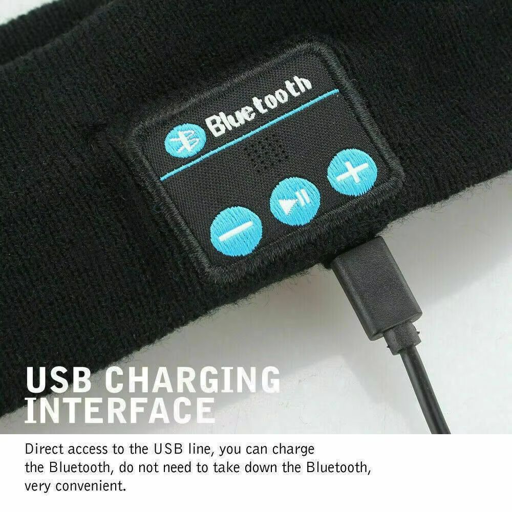 Wireless Bluetooth Headband Earphones Comfortable Sleeping Running And Sports Music Headset With B 4