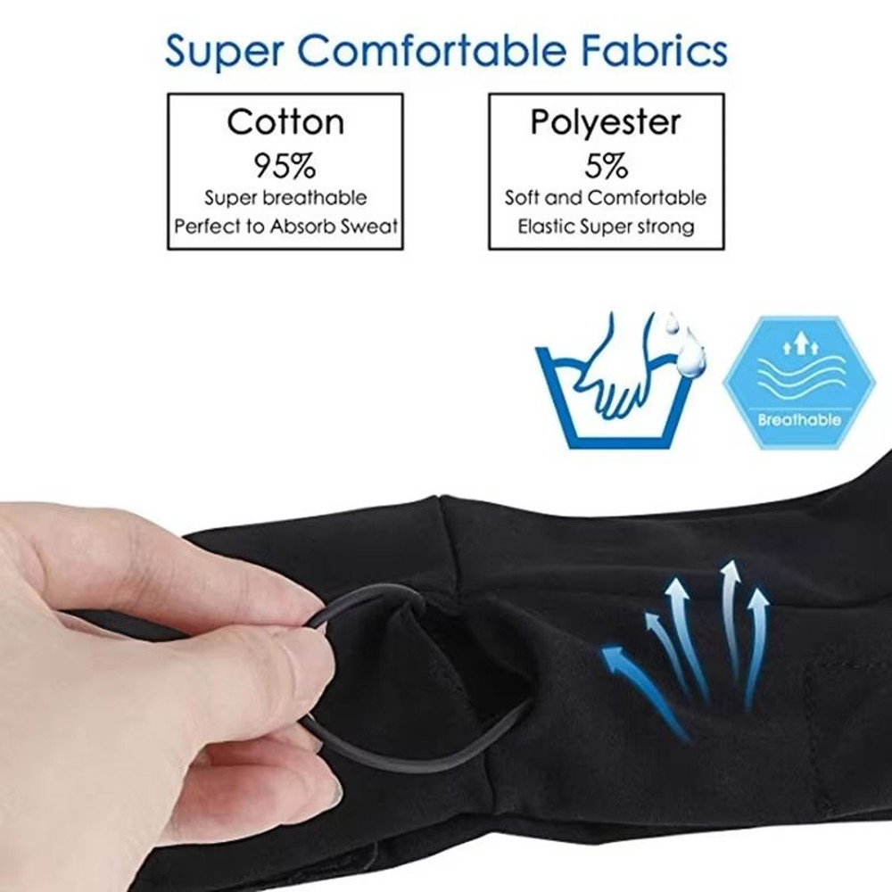 Wireless Bluetooth Headband Earphones Comfortable Sleeping Running And Sports Music Headset With B 5