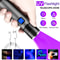 USB Rechargeable 365nm UV Flashlight Portable Aluminum Ultraviolet Light Torch And Black Light Pet 0