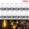 Solar LED Candle Light Stainless Steel Outdoor Decorative Lantern For Garden Patio Courtyard And H 11