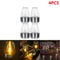 Solar LED Candle Light Stainless Steel Outdoor Decorative Lantern For Garden Patio Courtyard And H 8