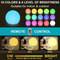 Rechargeable LED Glowing Ball Light Color Changing RGB Night Light With Remote For Garden Party An 2