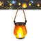 Dancing Flame Solar Lantern Outdoor Flickering Torch Light For Garden Patio Pathway 6