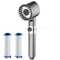 High Pressure 3 Mode Shower Head Water Saving Handheld SPA Massage With Anion Filter 9