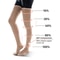 Medical Compression Stockings 2030mmHg Graduated Pressure ThighHigh Socks For Varicose Veins Edema 3