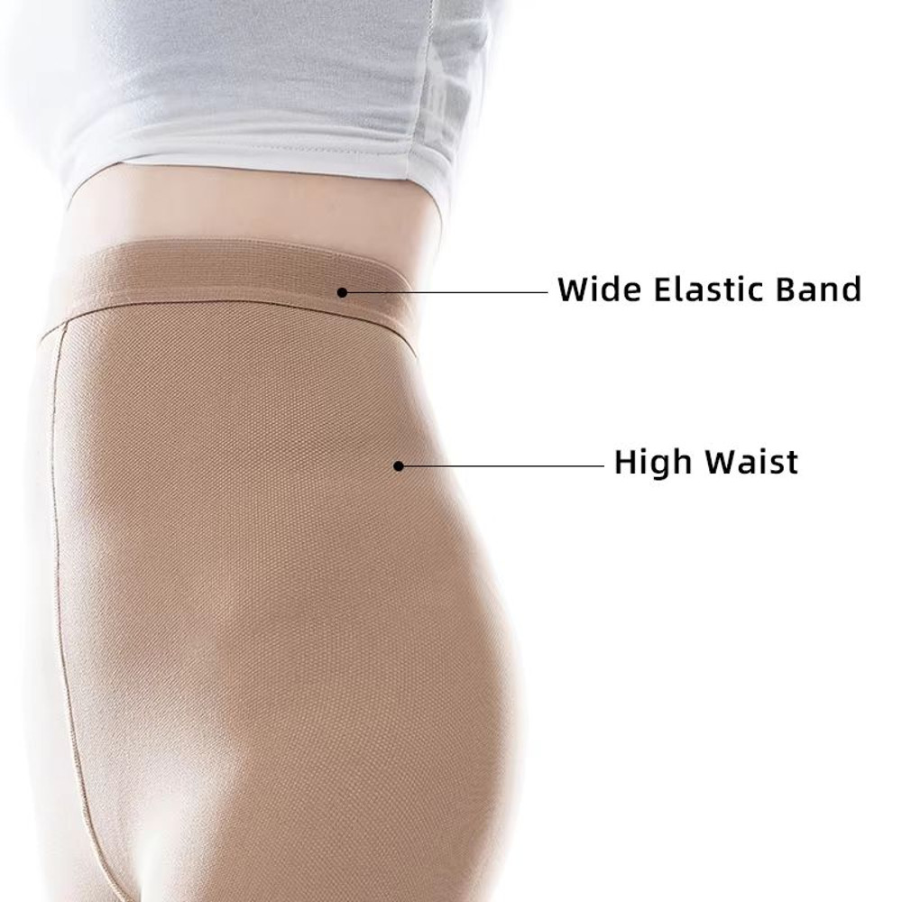 2030mmHg Womens Compression Pantyhose Footless Medical Stockings For Varicose Veins Graduated Sup 3