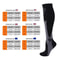 Medical Compression Socks 30 MmHg 3 Pair Pack For Varicose Veins Edema Diabetes Sports Recovery 1