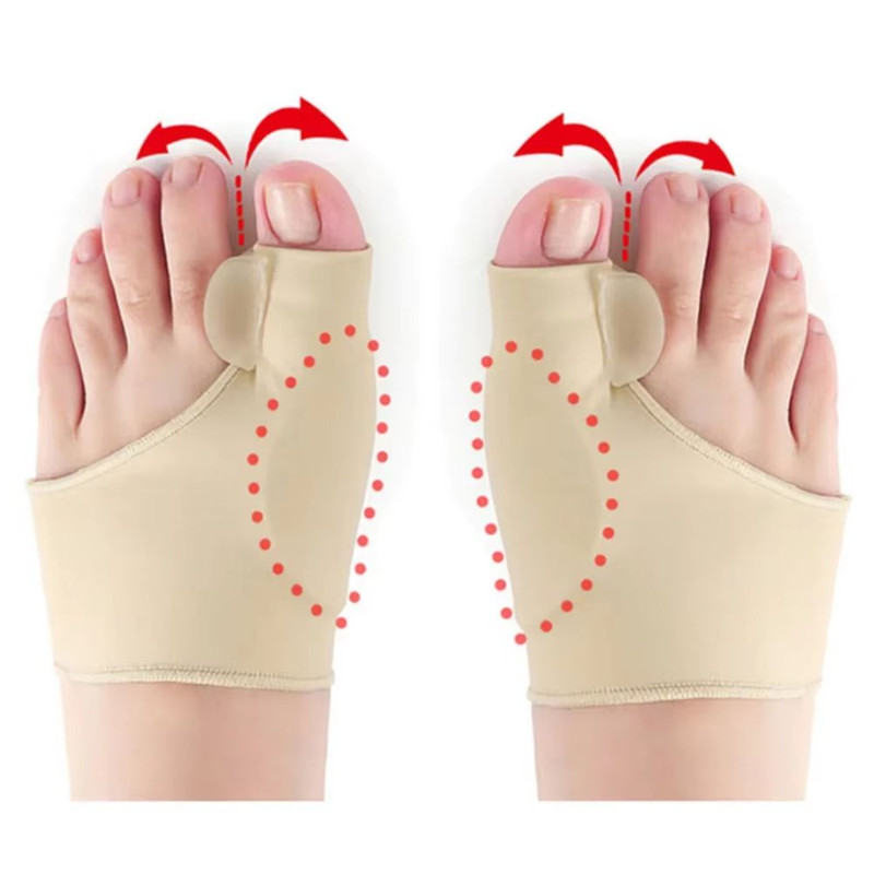 2Pack Bunion Corrector Toe Separators Hallux Valgus Straightener Orthopedic Foot Alignment Suppor 8