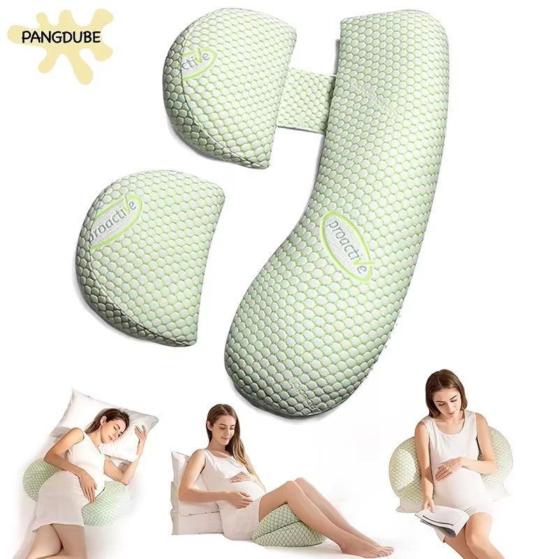 Multifunctional Pregnancy Pillow Full Body Maternity Sleeping Cushion Nursing Support For Moms 0