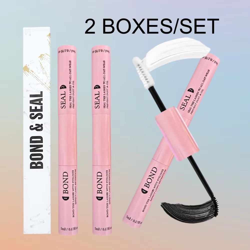 Lash Bond And Seal Kit Super Strong Hold Eyelash Glue With Remover Tweezers For DIY Lash Extensio 7