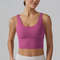 Womens Sports Bra Shockproof Yoga Bra With Beautiful Back Design For Running Training Fitness 8