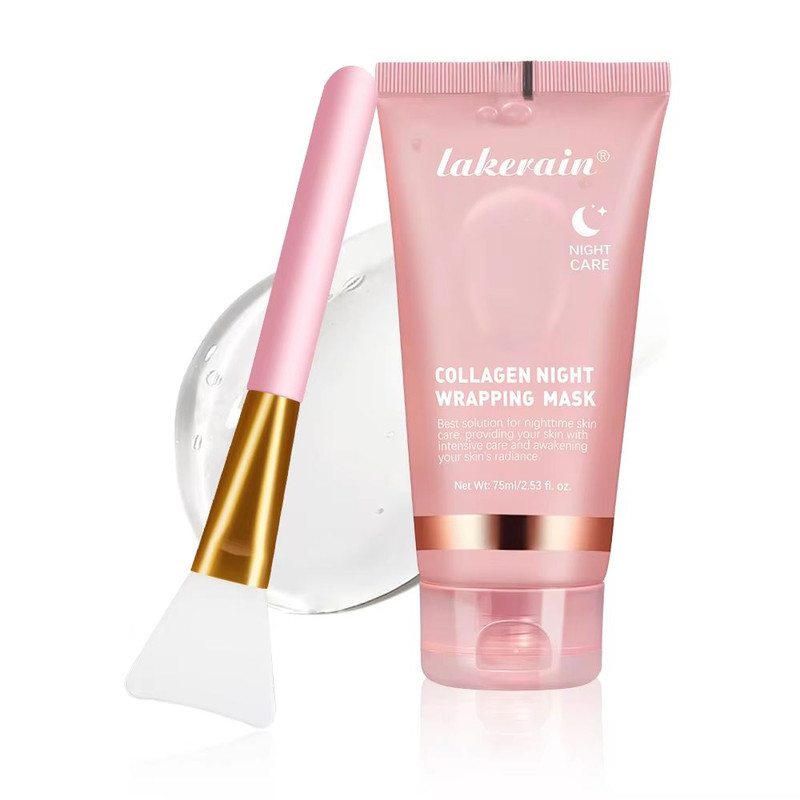 Collagen Jelly Cream Hydrolyzed Collagen Facial Mask For Overnight Hydration Firming Moisturizing 1