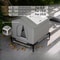 Waterproof Outdoor Cat And Dog House Winter Warm Pet Cave Bed Foldable Washable Shelter 8