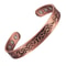 Magnetic Copper Energy Bracelet Vintage European Style Wellness Jewelry 12