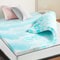 Cooling Gel Memory Foam Mattress Topper Soft Breathable Comfort For Restful Sleep 0