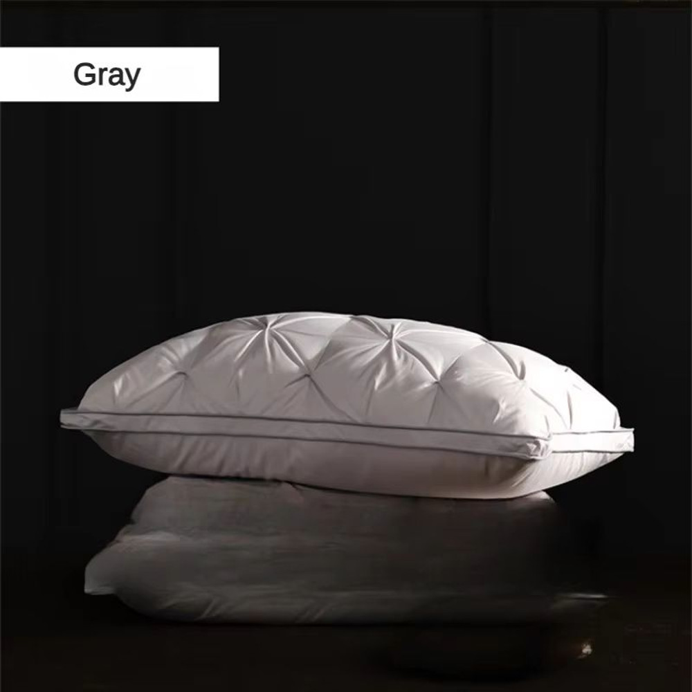 Luxury Goose Down Pillow 95 Fill With Soft Cotton Cover For HotelQuality Sleep 7