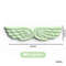Angel Wing Memory Foam Wrist Rest Set Ergonomic Keyboard And Mouse Pad Support 16