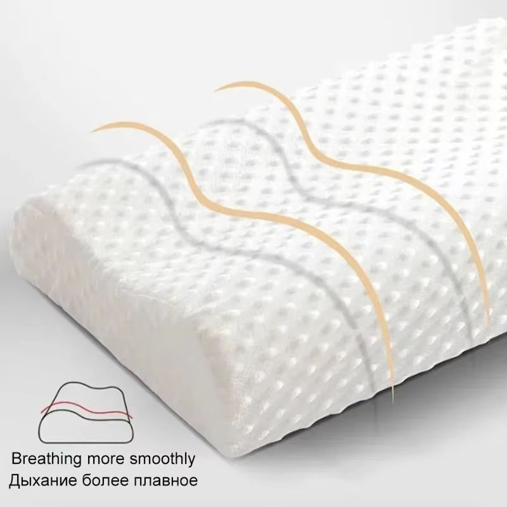 Adjustable Memory Foam Side Sleeper Pillow Orthopedic Neck Shoulder Pain Relief Contour Pillow 4