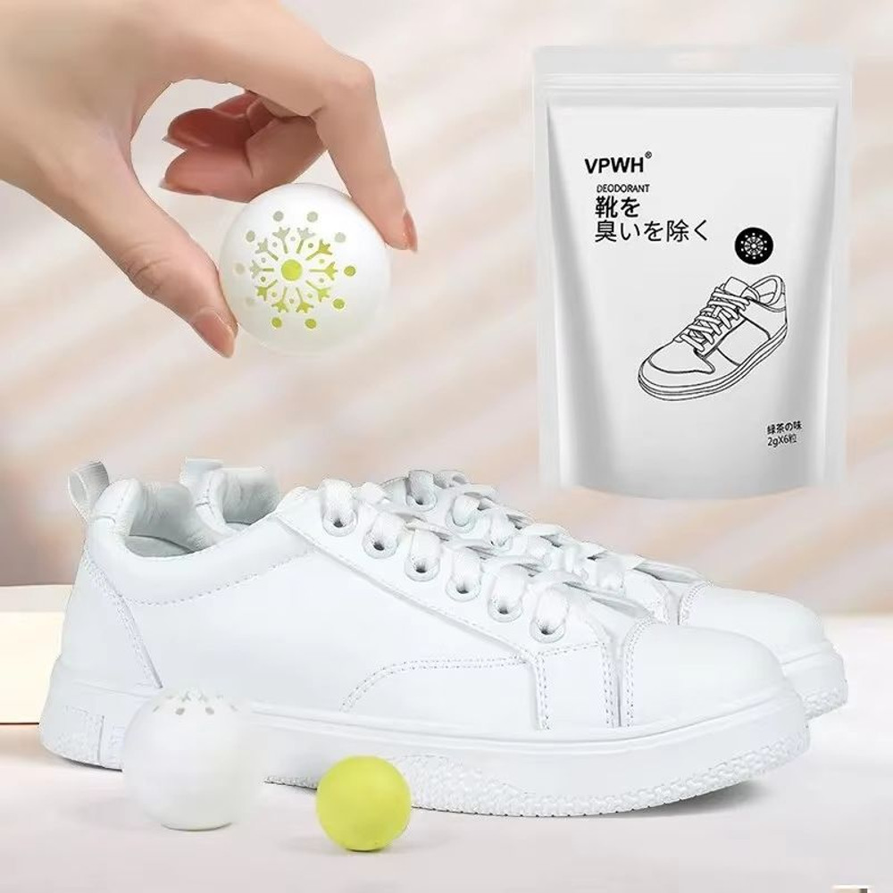 Jasmine Scented Deodorant Balls For Shoes LongLasting Footwear Closet Freshener 3