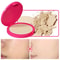Natural Matte Pressed Powder Oil Control Brightening Face Base Foundation Compact Concealer 2