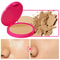 Natural Matte Pressed Powder Oil Control Brightening Face Base Foundation Compact Concealer 4