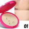 Natural Matte Pressed Powder Oil Control Brightening Face Base Foundation Compact Concealer 7